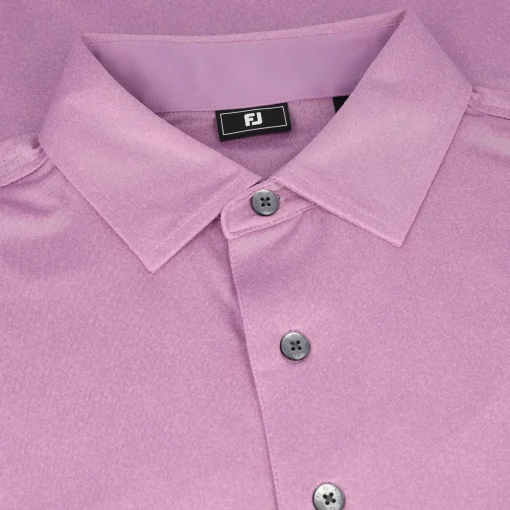FootJoy Speckle Lisle Shirt Polo Short Sleeve Golf Apparel