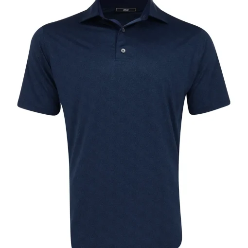 FootJoy Speckle Lisle Shirt Polo Short Sleeve Golf Apparel