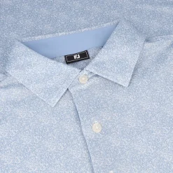 FootJoy Speckle Lisle Shirt Polo Short Sleeve Golf Apparel