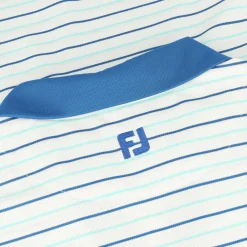 FootJoy Stripe Open Placket Sleeveless Previous Season Apparel Style Shirt Polo Short Sleeve Golf Apparel