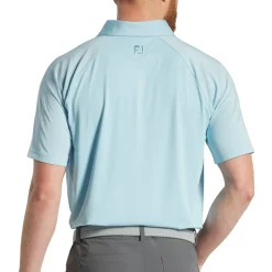 FootJoy Texture Mix Solid Previous Season Apparel Style Shirt Polo Short Sleeve Golf Apparel