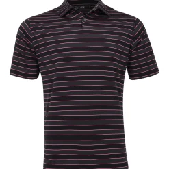 FootJoy Tonal Stripe Self Collar Previous Season Apparel Style Shirt Polo Short Sleeve Golf Apparel