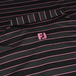 FootJoy Tonal Stripe Self Collar Previous Season Apparel Style Shirt Polo Short Sleeve Golf Apparel