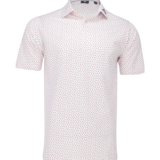 FootJoy TOUR LOGO Bounce Print Shirt Polo Short Sleeve Golf Apparel
