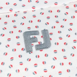 FootJoy TOUR LOGO Bounce Print Shirt Polo Short Sleeve Golf Apparel