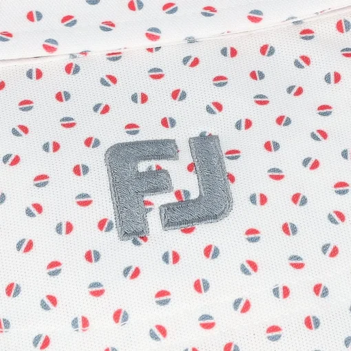 FootJoy TOUR LOGO Bounce Print Shirt Polo Short Sleeve Golf Apparel