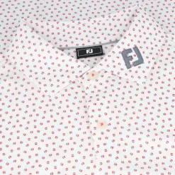 FootJoy TOUR LOGO Bounce Print Shirt Polo Short Sleeve Golf Apparel