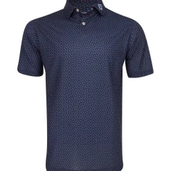 FootJoy TOUR LOGO Bounce Print Shirt Polo Short Sleeve Golf Apparel