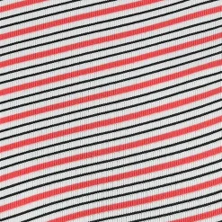 FootJoy TOUR LOGO Emory Stripe Shirt Polo Short Sleeve Golf Apparel