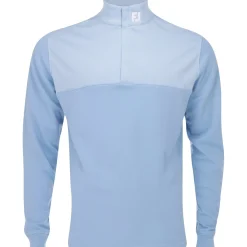 FootJoy Tour Logo Heather Yoke Half Zip Mid-Layer Previous Season Apparel Style Outerwear Pullover Golf Apparel