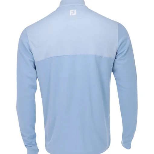 FootJoy Tour Logo Heather Yoke Half Zip Mid-Layer Previous Season Apparel Style Outerwear Pullover Golf Apparel