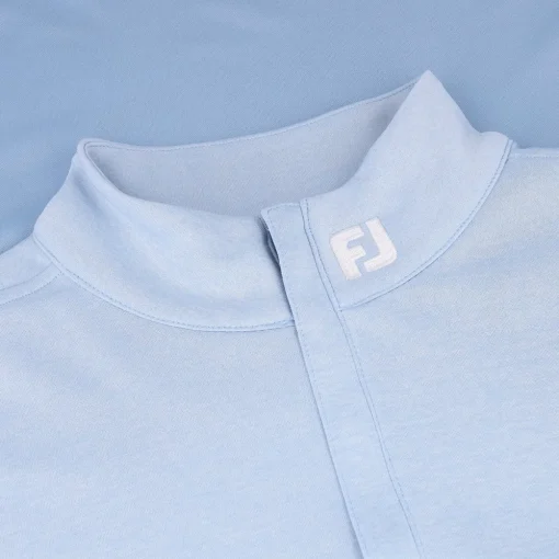 FootJoy Tour Logo Heather Yoke Half Zip Mid-Layer Previous Season Apparel Style Outerwear Pullover Golf Apparel