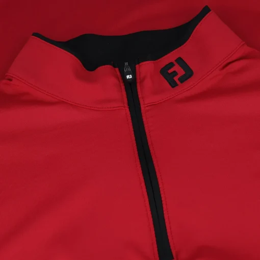 FootJoy TOUR LOGO Lightweight Solid Midlayer Shirt Polo Short Sleeve Golf Apparel