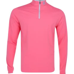FootJoy TOUR LOGO Lightweight Solid Midlayer Shirt Polo Short Sleeve Golf Apparel