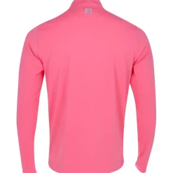 FootJoy TOUR LOGO Lightweight Solid Midlayer Shirt Polo Short Sleeve Golf Apparel