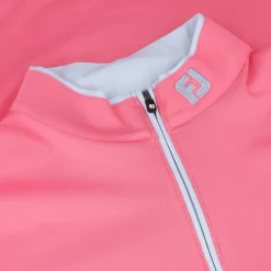 FootJoy TOUR LOGO Lightweight Solid Midlayer Shirt Polo Short Sleeve Golf Apparel