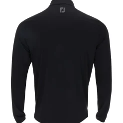 FootJoy Tour Logo Lightweight Solid Midlayer w/ trim Outerwear Pullover Golf Apparel