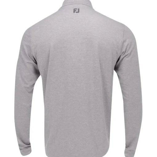 FootJoy Tour Logo Lightweight Solid Midlayer w/ trim Outerwear Pullover Golf Apparel