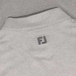 FootJoy Tour Logo Lightweight Solid Midlayer w/ trim Outerwear Pullover Golf Apparel