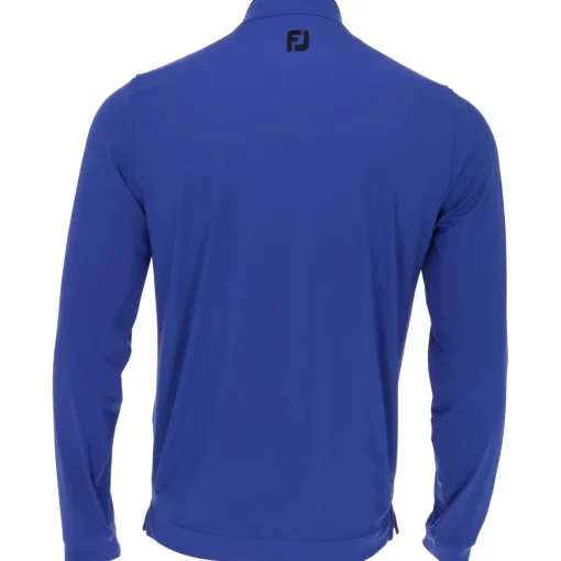 FootJoy Tour Logo Lightweight Solid Midlayer w/ trim Outerwear Pullover Golf Apparel