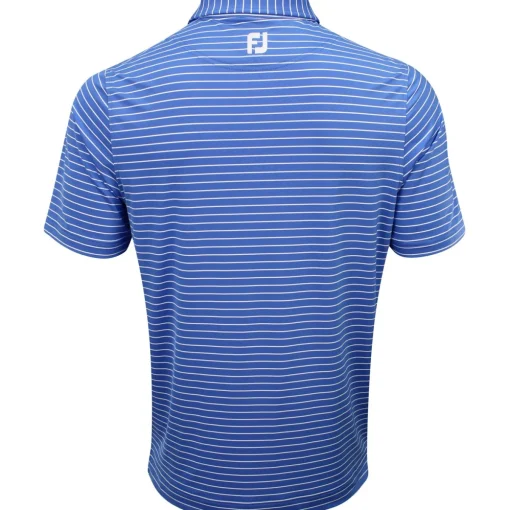 FootJoy Tour Logo ProDry Performance Classic Stripe Shirt Polo Short Sleeve Golf Apparel