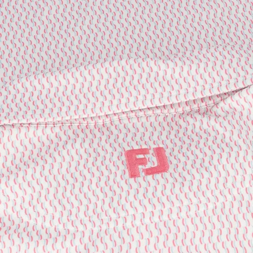FootJoy TOUR LOGO Wiggle Print Shirt Polo Short Sleeve Golf Apparel