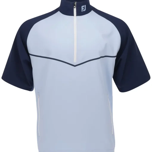 FootJoy TOUR LOGO Zephyr SS Windshirt Outerwear Wind Jacket Golf Apparel