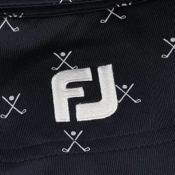 FootJoy Youth Golf Print Previous Season Apparel Style Shirt Polo Short Sleeve Golf Apparel