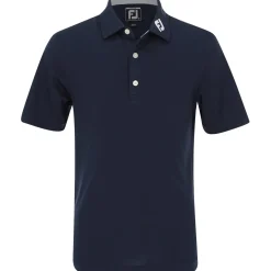 FootJoy Youth Tour Logo Solid Pique Shirt Polo Short Sleeve Golf Apparel