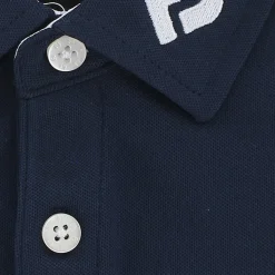FootJoy Youth Tour Logo Solid Pique Shirt Polo Short Sleeve Golf Apparel