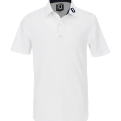 FootJoy Youth Tour Logo Solid Pique Shirt Polo Short Sleeve Golf Apparel
