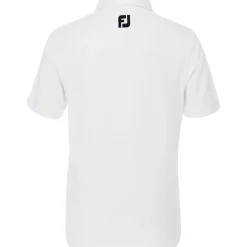 FootJoy Youth Tour Logo Solid Pique Shirt Polo Short Sleeve Golf Apparel