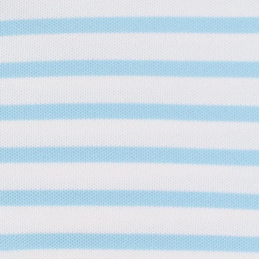 FootJoy Youth Tour Logo Striped Pique Shirt Polo Short Sleeve Golf Apparel