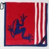 Frogger Amphibian Patriotic Towel