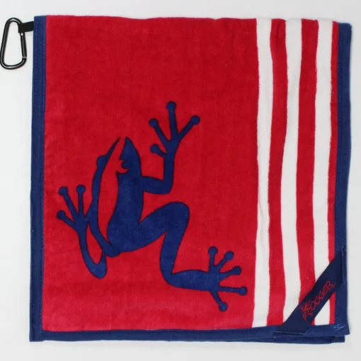 Frogger Amphibian Patriotic Towel