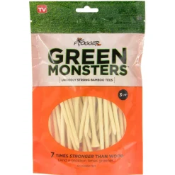 Frogger Green Monster 3 1/4" Golf Tees