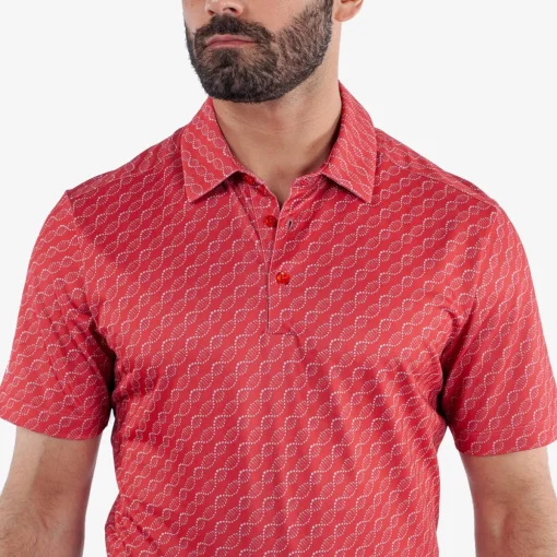 Galvin Green Marcus Ventil8 Plus Shirt Polo Short Sleeve Golf Apparel