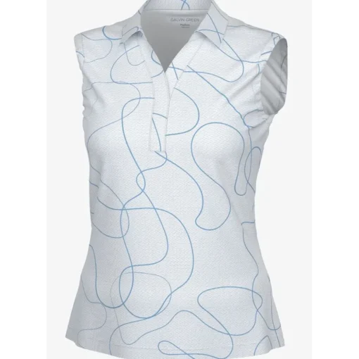 Galvin Green Margie Sleeveless Ventil-8 PLUS Shirt Polo Short Sleeve Golf Apparel