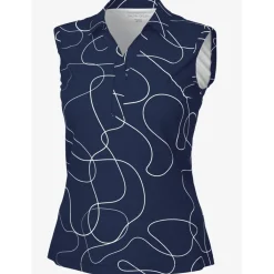 Galvin Green Margie Sleeveless Ventil-8 PLUS Shirt Polo Short Sleeve Golf Apparel