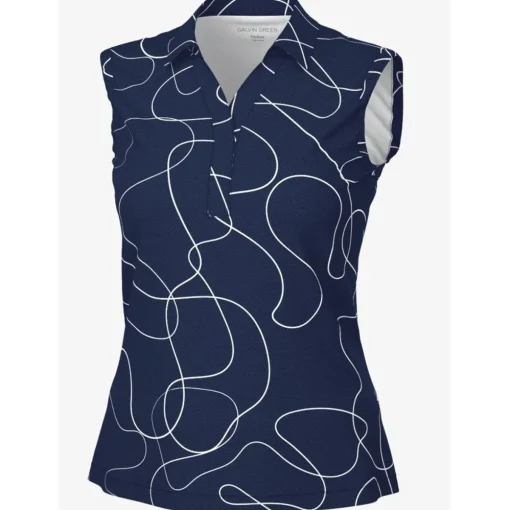Galvin Green Margie Sleeveless Ventil-8 PLUS Shirt Polo Short Sleeve Golf Apparel
