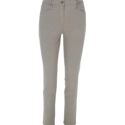 Golfino Dot Printed Stretch Pants Flat Front Golf Apparel