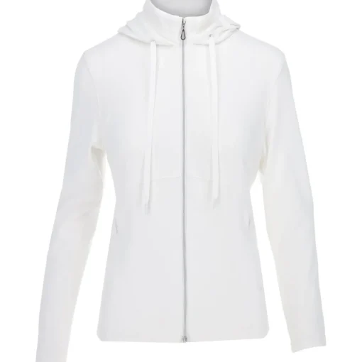 Greg Norman Amanda Full-Zip Hoodie Outerwear Jacket Golf Apparel