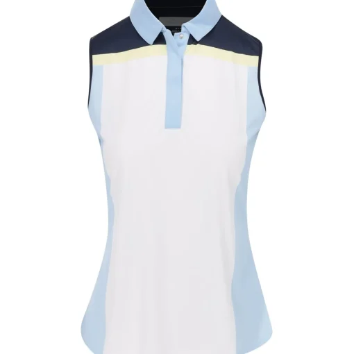Greg Norman Bahia Sleeveless Shirt Polo Short Sleeve Golf Apparel