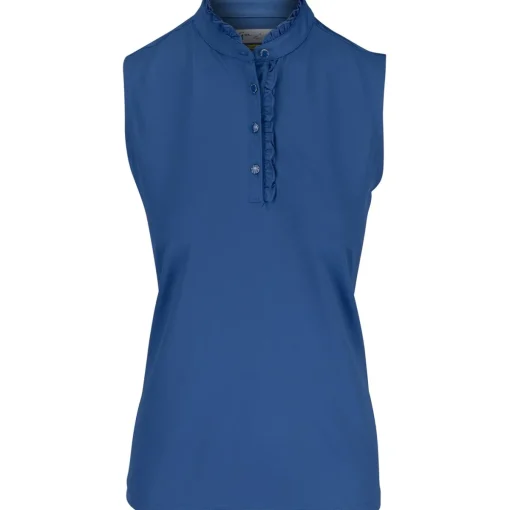 Greg Norman Bella Sleeveless Shirt Polo Short Sleeve Golf Apparel