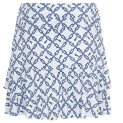 Greg Norman Catania Print Drawcord 16" Skort Regular Golf Apparel