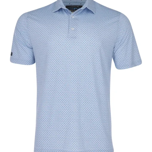 Greg Norman Catesby Shirt Polo Short Sleeve Golf Apparel
