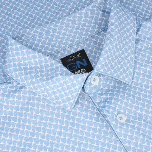 Greg Norman Catesby Shirt Polo Short Sleeve Golf Apparel