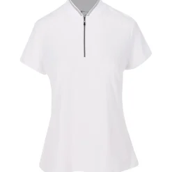 Greg Norman Celeste Shirt Polo Short Sleeve Golf Apparel