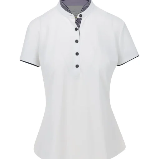 Greg Norman Chaparral Warp-Knit Shirt Polo Short Sleeve Golf Apparel