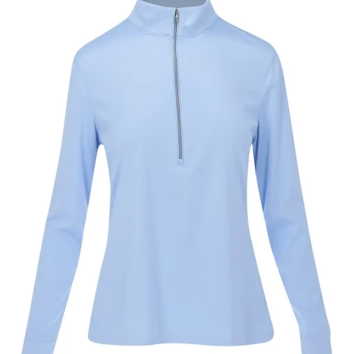 Greg Norman Clubhouse 1/2 Zip Mock Outerwear Pullover Golf Apparel